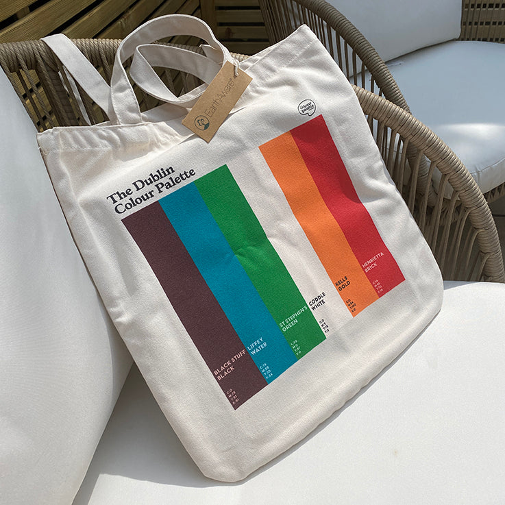 The Dublin Colour Palette Tote Bag