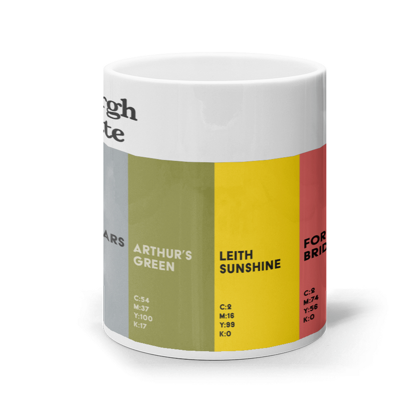 The Edinburgh Colour Palette Mug
