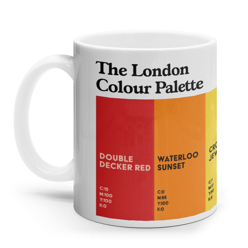 The London Colour Palette Mug