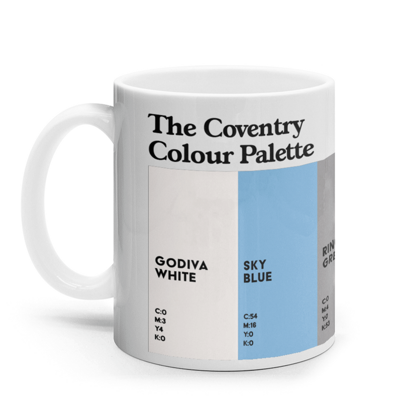 The Coventry Colour Palette Mug