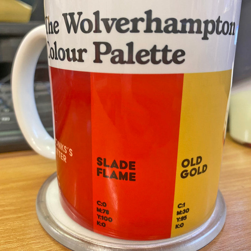 The Wolverhampton Colour Palette mug