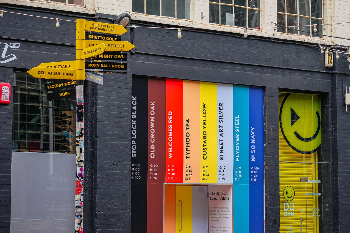 The Digbeth Colour Palette: A super-sized celebration of Birmingham’s ...