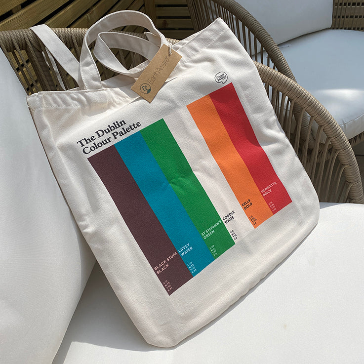 The Dublin Colour Palette as a tote bag