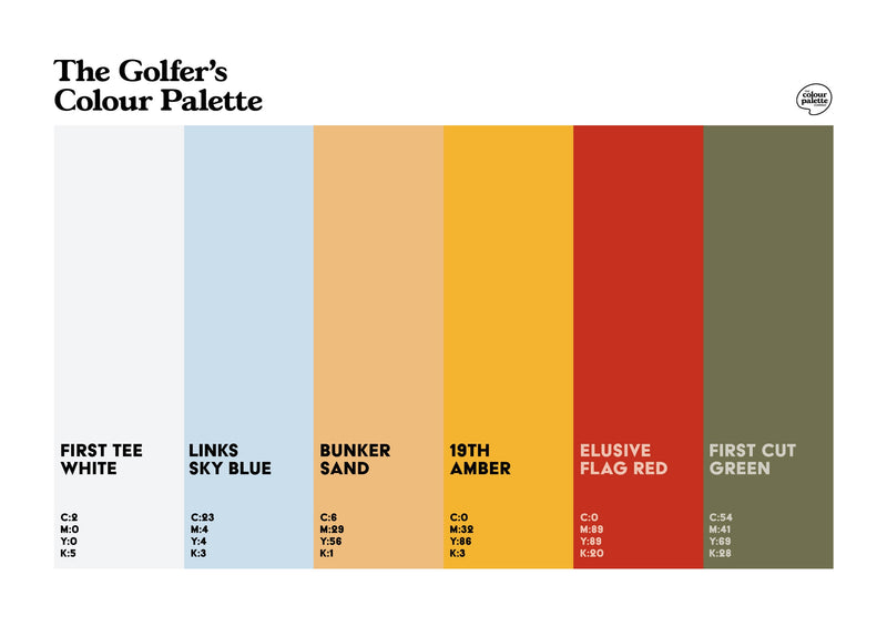 The Golfer’s Colour Palette: six colours for people who would rather be on the course
