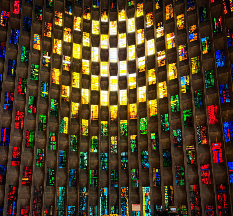 Coventry Cathedral stained glass