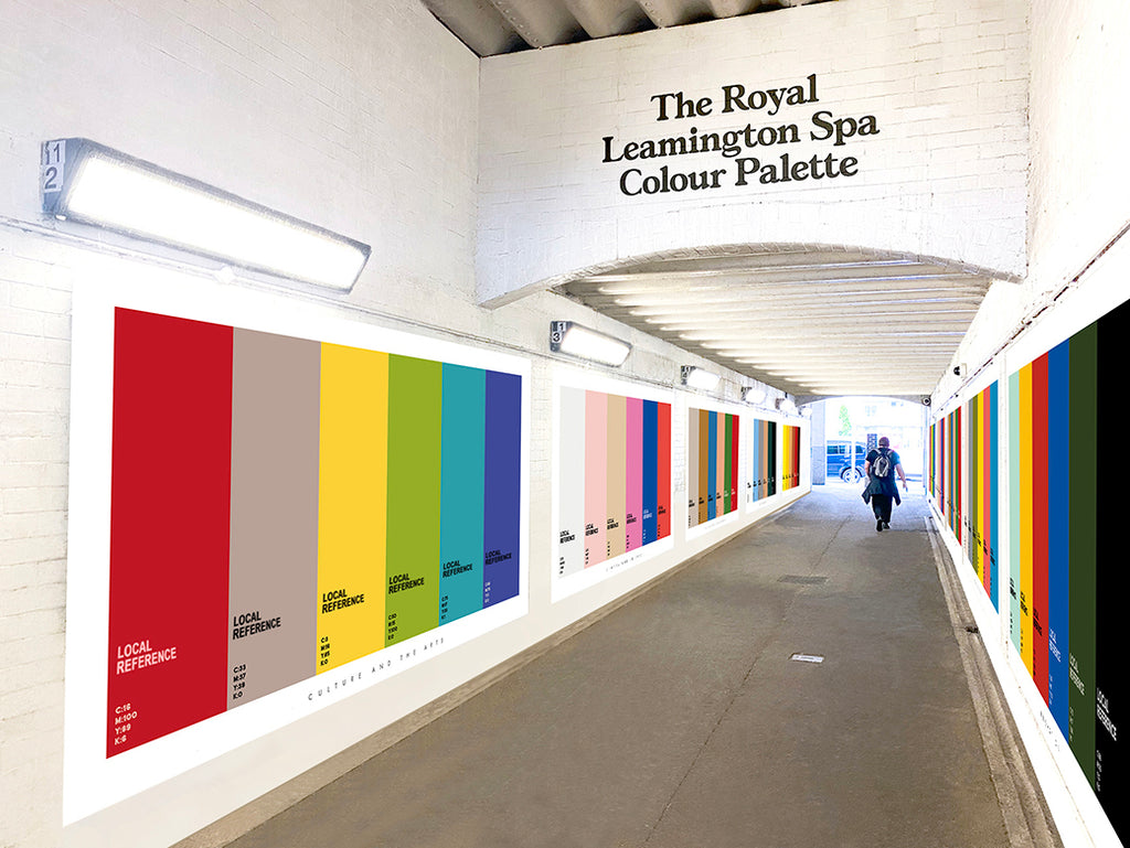 Royal Leamington Spa Colour Palettes to be chosen by the people of the town