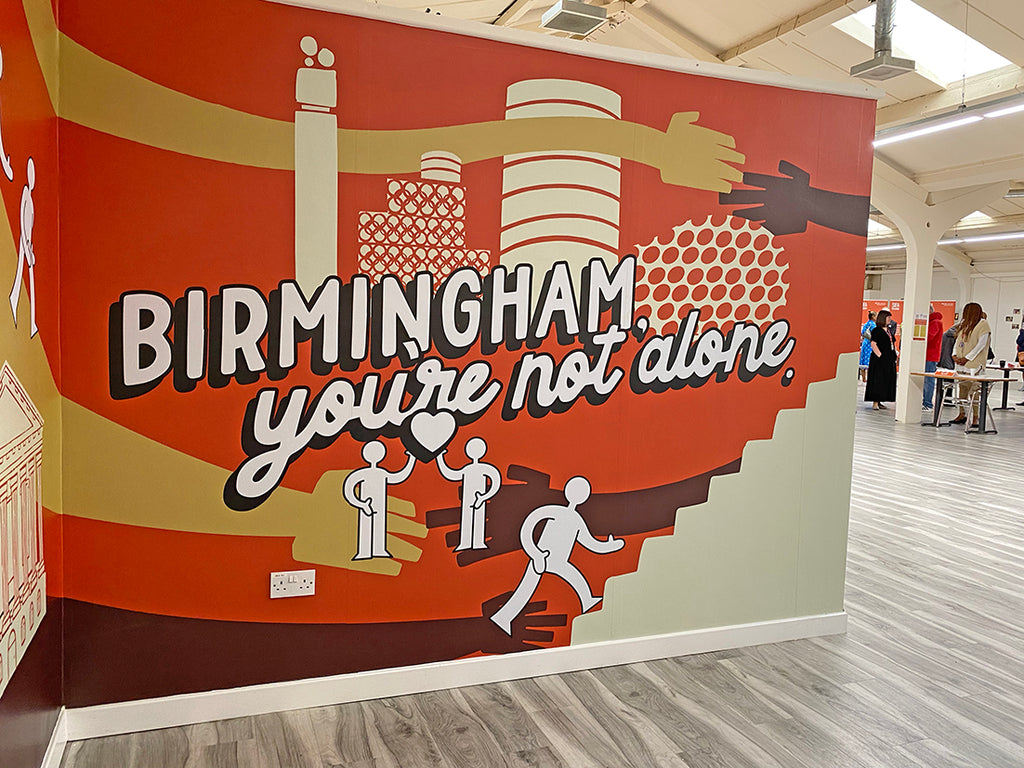 Birmingham Colour Palette inspires rebrand at homeless support centre