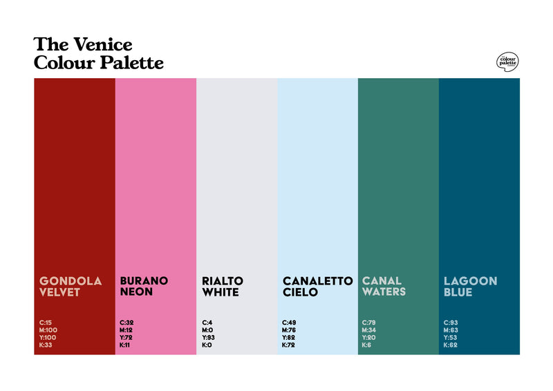 New design... Venice had to be coloured!
