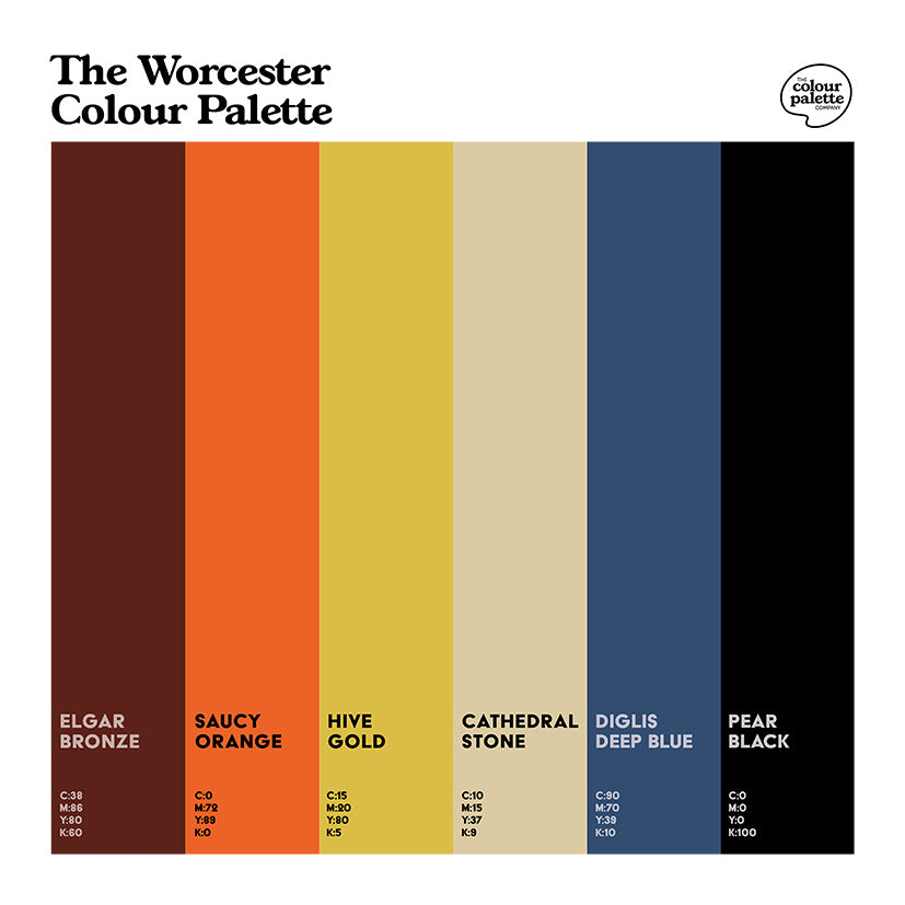 New! The Worcester Colour Palette explained