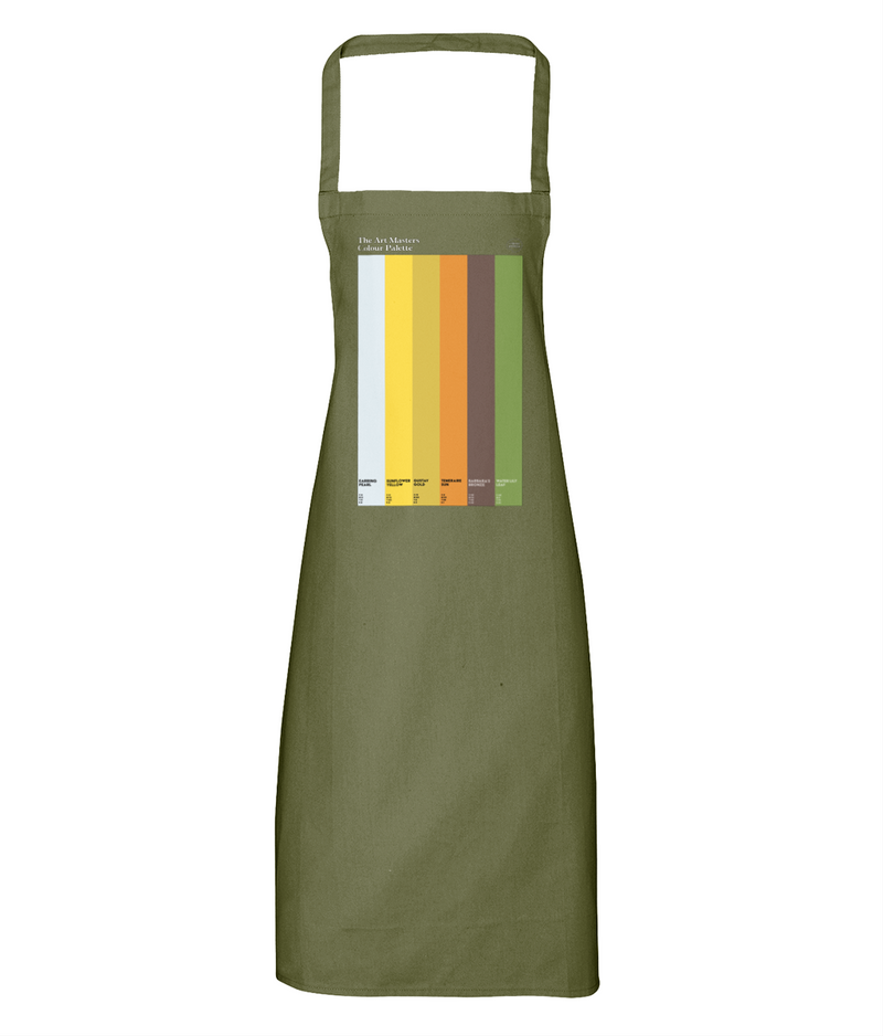 The Art Masters Colour Palette Cotton Apron