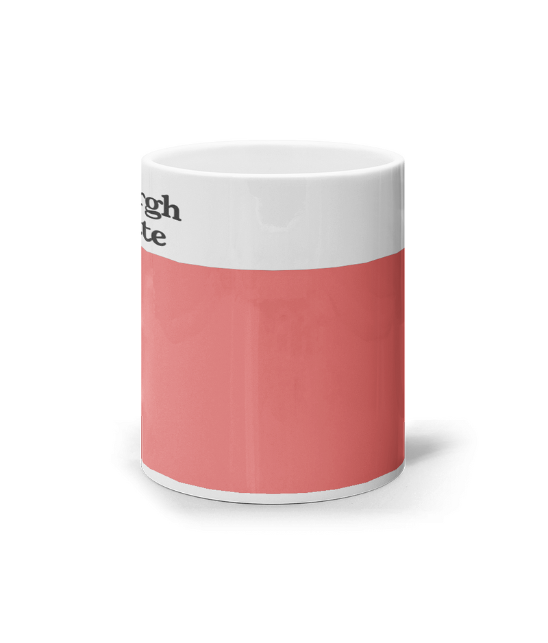 The Forth Bridge Red Edinburgh Colour Palette Mug