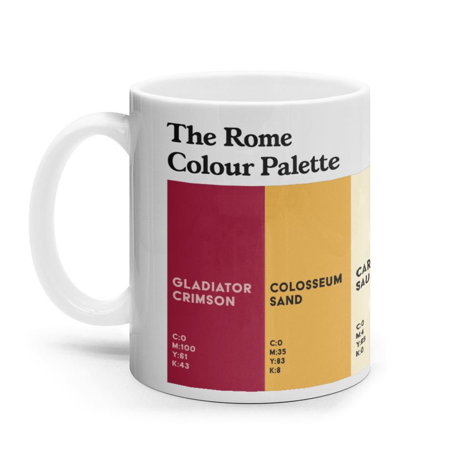 The Colours of Rome in a mug