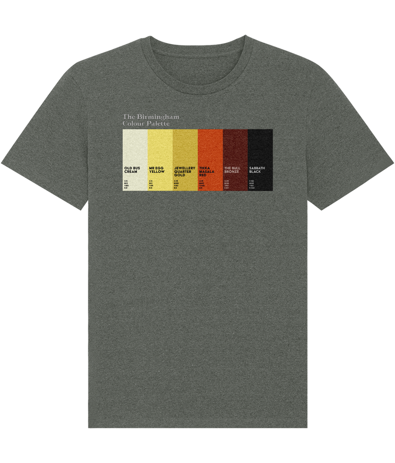 The Birmingham Colour Palette T-Shirt