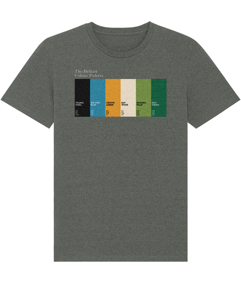 The Belfast Colour Palette T-shirt