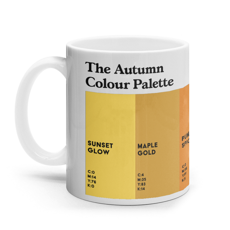 Colours of Autumn Mug