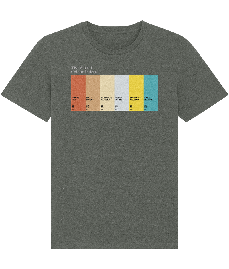 The Wirral Colour Palette T-shirt