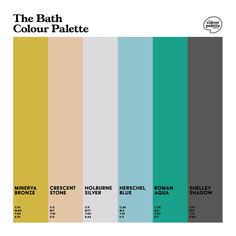 Colours of Bath Tote Bag