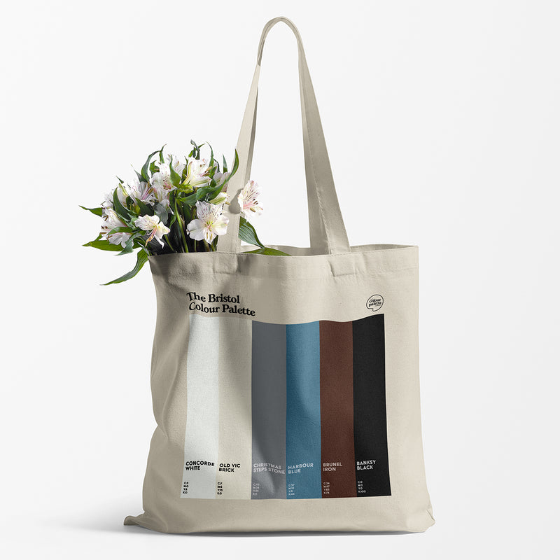 The Bristol Colour Palette Tote Bag