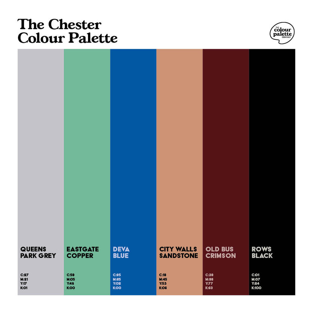 Colours of Chester tote bag