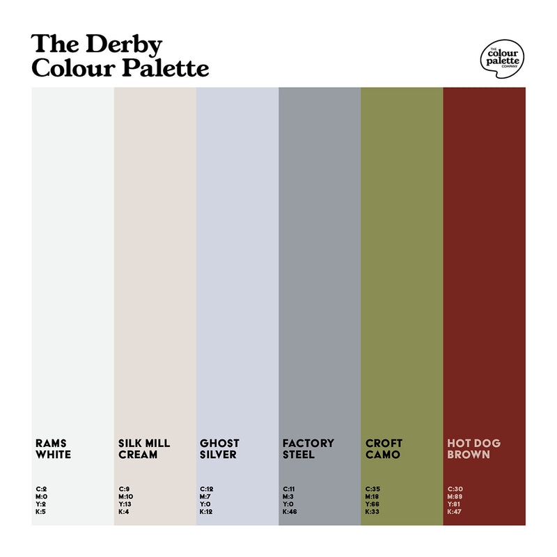 The Derby Colour Palette Mug | Celebrate Derby in Colour