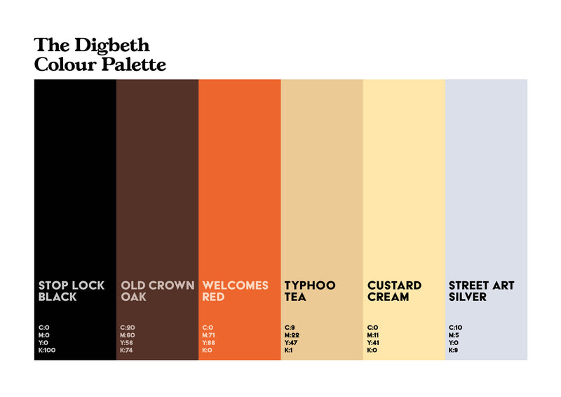 The Digbeth Colour Palette T-shirt