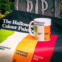 The Halloween Colour Palette Porcelain Mug