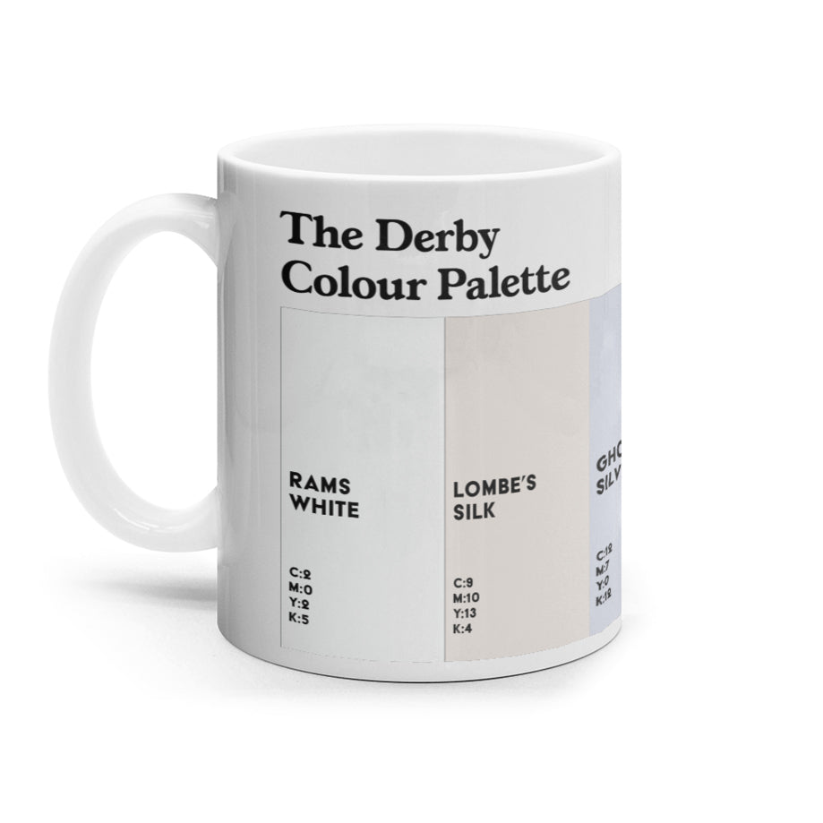 The Derby Colour Palette Mug