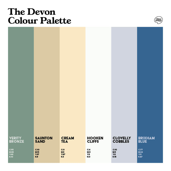 The Devon Colour Palette design