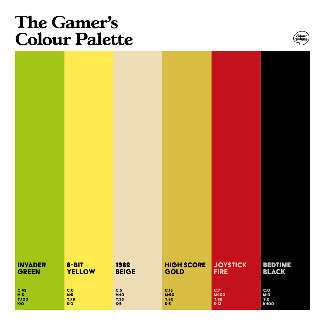 Gamer’s Colour Palette Magnet