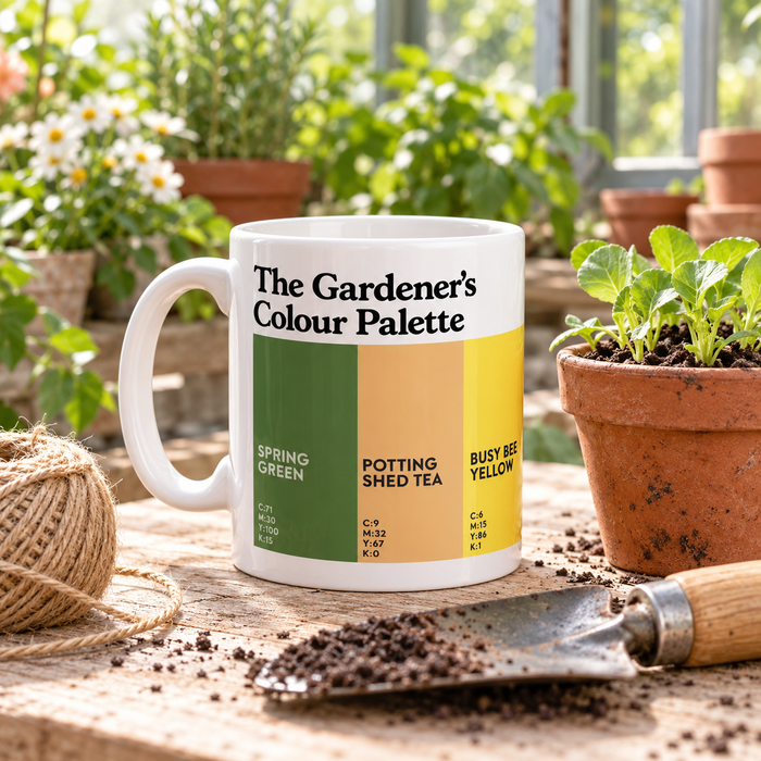 The Gardeners Colour Palette Mug