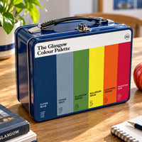 Glasgow Colour Palette Metal Lunch Box