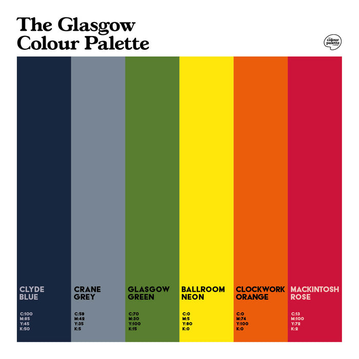 The Glasgow Colour Palette design