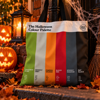 The Halloween Colour Palette tote bag