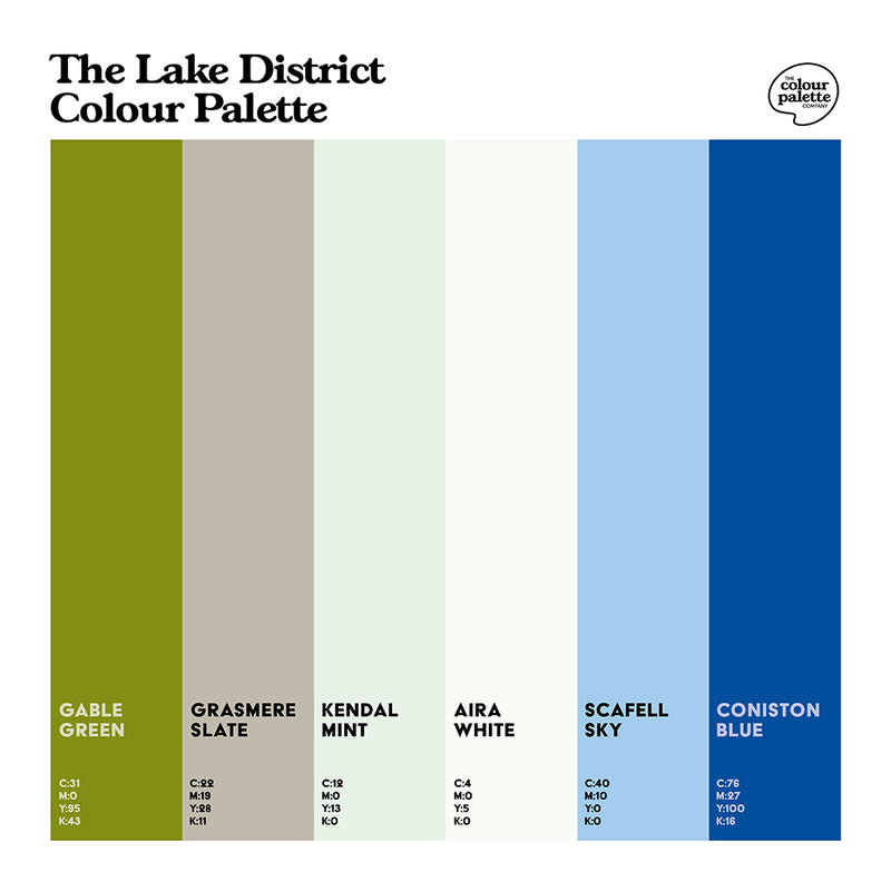 The Lake District Colour Palette