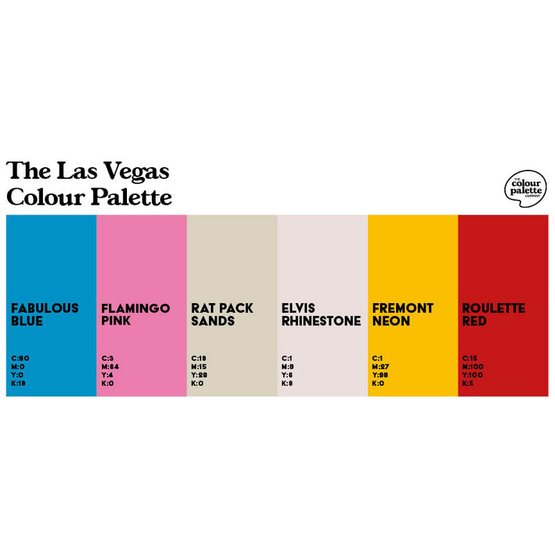 The Las Vegas Colour Palette Mug