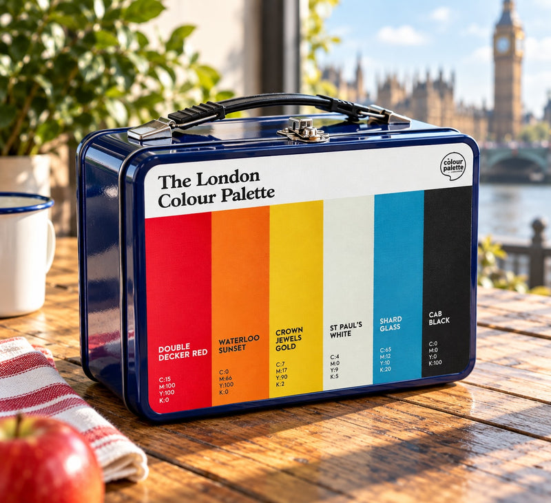 London Colour Palette lunch box