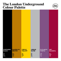 London Underground Colour Palette Design
