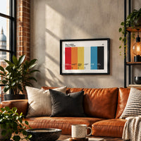 The London Colour Palette Art Print