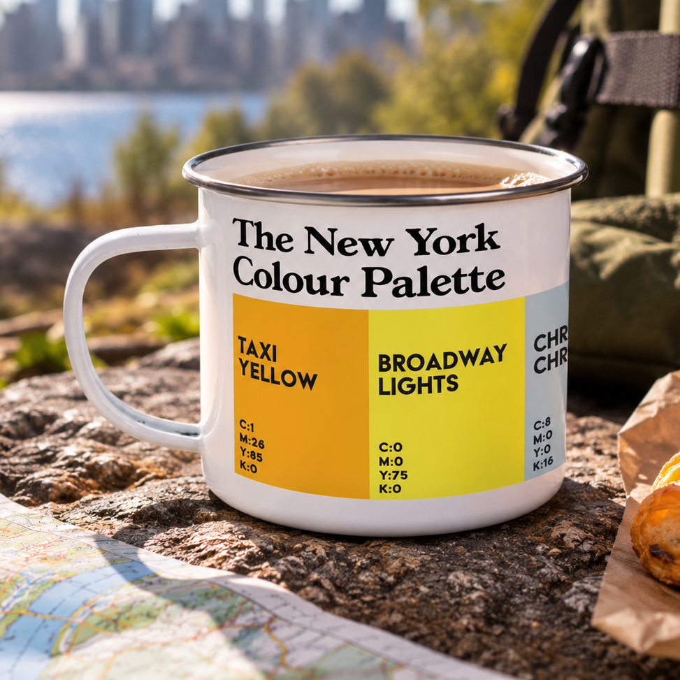 New York Enamel Mug Gift