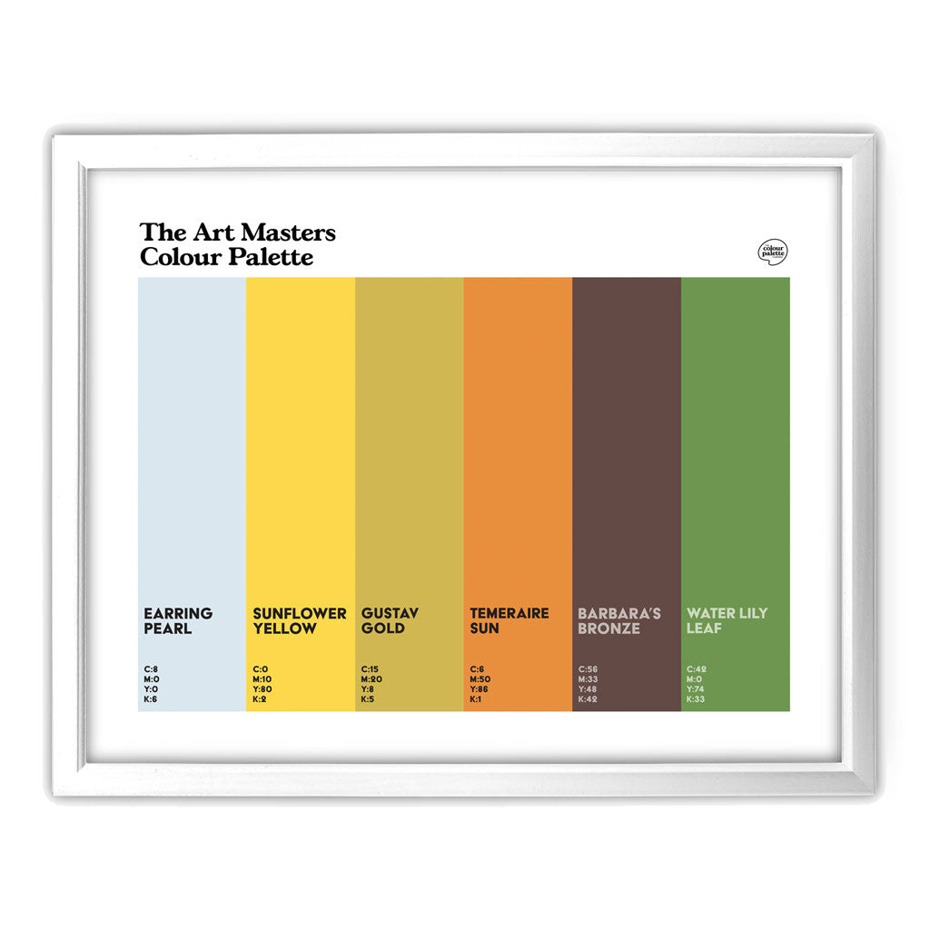 Art Masters Art Print - White Frame