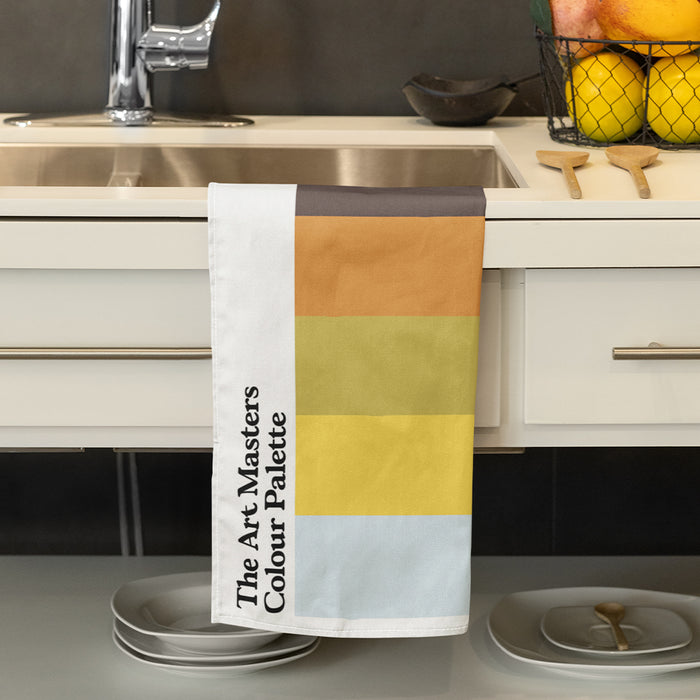 The Art Masters Colour Palette Tea Towel