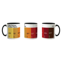 The Autumn Colour Palette Porcelain Mug
