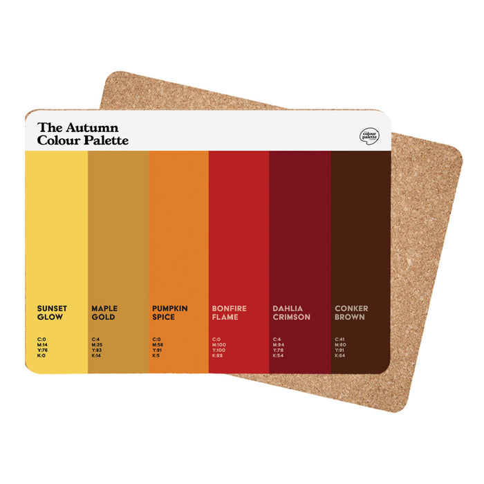 The Autumn Colour Palette Placemat