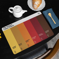 The Autumn Colour Palette Placemat