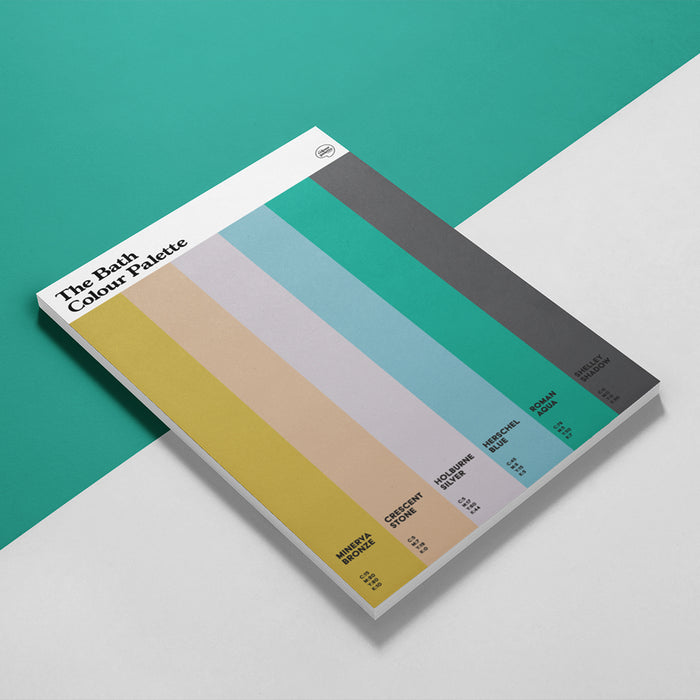 The Bath Colour Palette A5 Notepad