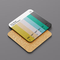 The Bath Colour Palette Coaster