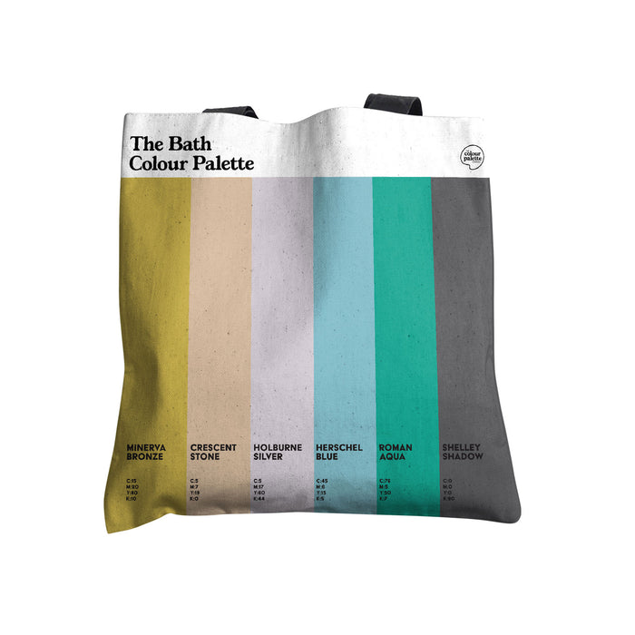 The Bath Colour Palette Tote Bag