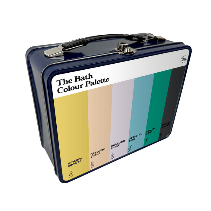 The Bath Colour Palette Metal Lunch Box