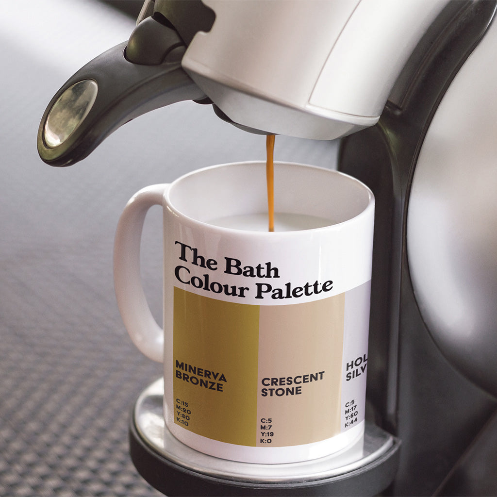 The Bath Colour Palette Porcelain Mug