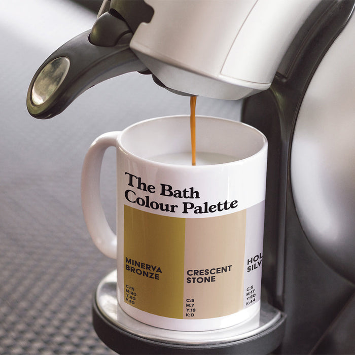 The Bath Colour Palette Porcelain Mug